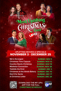 2023 Most Uplifting Christmas Ever Schedule
