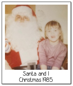 Santa and I 1985