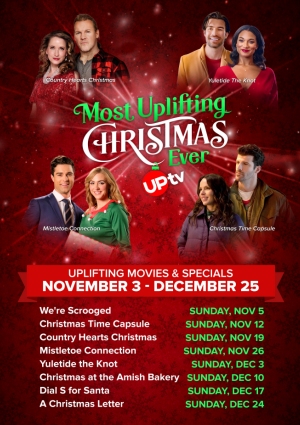 EIGHT New Christmas Movies in 2023 is UPtv's gift to you