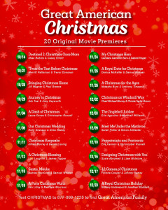 2023 Great American Christmas Schedule